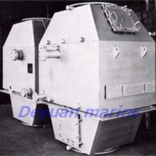 Exhaust-gas economizer for marine boiler