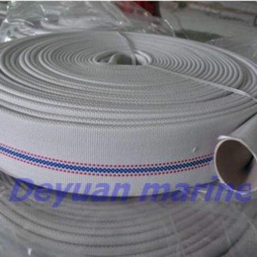 Rubber lining fire hose