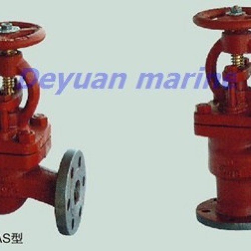 Marine cast iron flanged globe valves