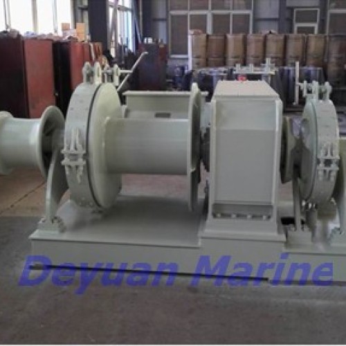 24kn  hydraulic anchor windlass and mooring winch