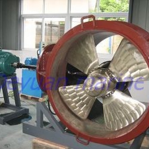 Fixed pitch tunnel thruster