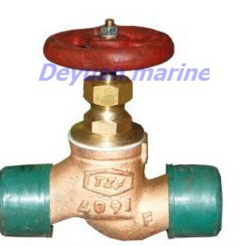 Marine low pressure bronze male threaded stop check valve