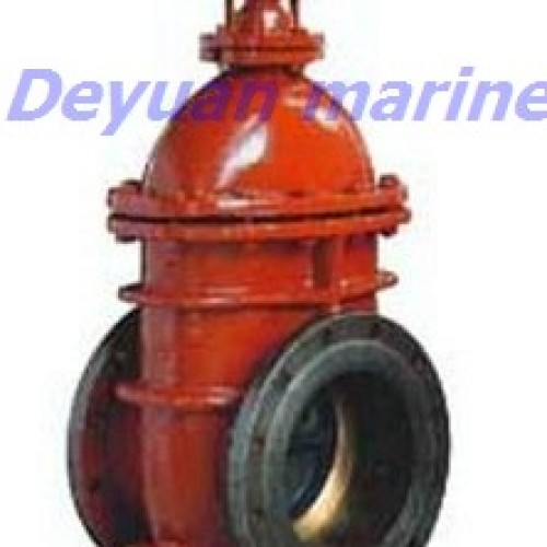 Marine flange tanker gate valve