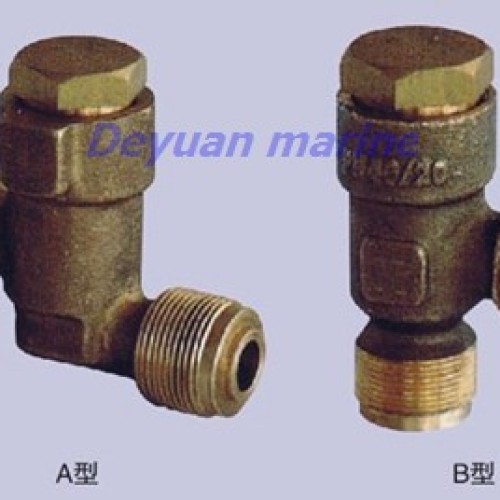 Marine male thread bronze check valve