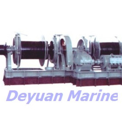92kn  hydraulic anchor windlass and mooring winch