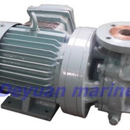 Marine horizontal crushing pump