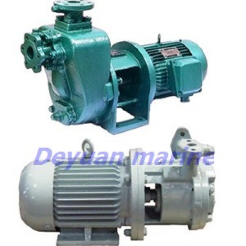 Marine self-priming vortex pump