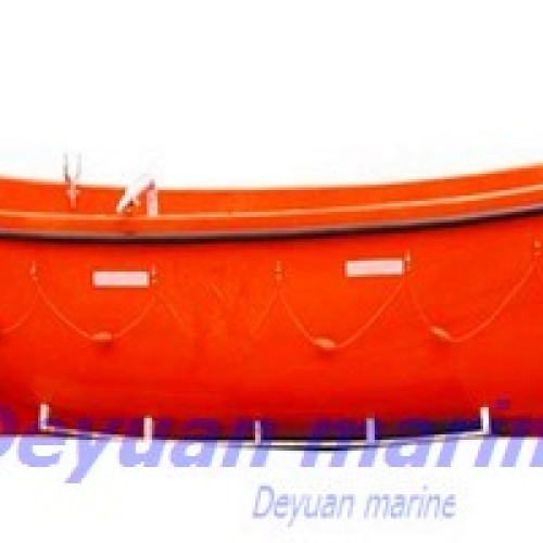 Open type frp life boat