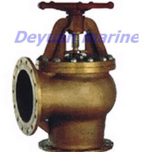 Marine bronze suction sea valve