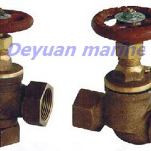Marine low pressure male thread bronze globe valve