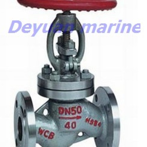 Marine liquefied gas globe valve