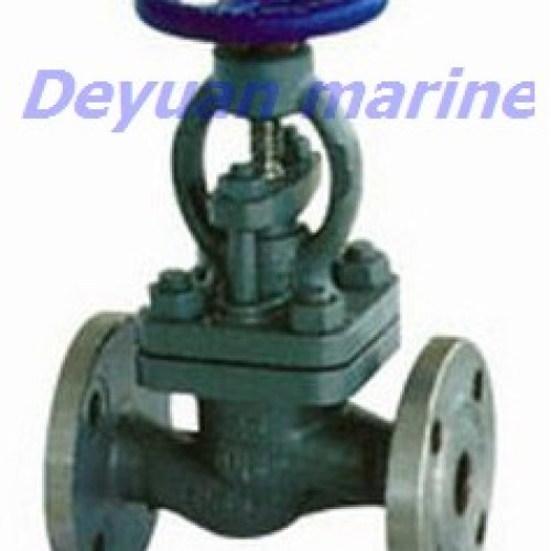 Marine cast steel flanged sea water globe valves