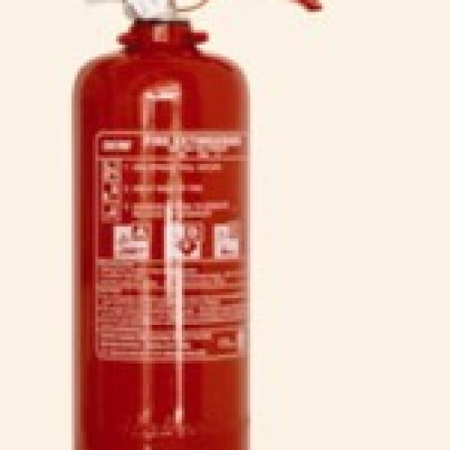 Ce portable dry powder fire extinguisher