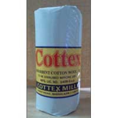 Absorbent cotton wool