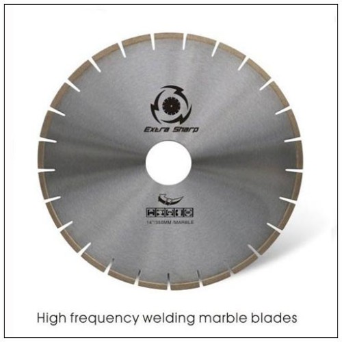 Diamond cutting blade for marble