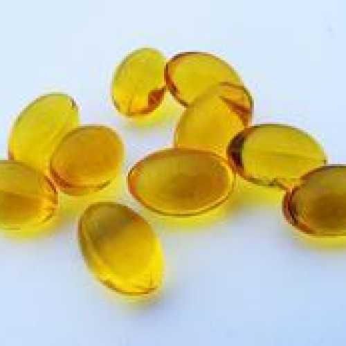 Flax seed oil soft gelatin capsules
