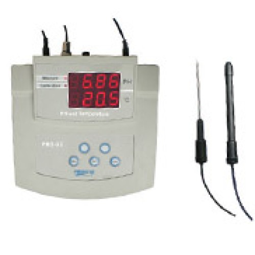 Kl-phs3c bench ph/temperature meter