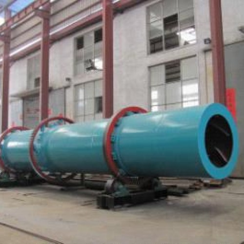 High eficiency rotary drum dryer for slag, coal, wood, bagasse