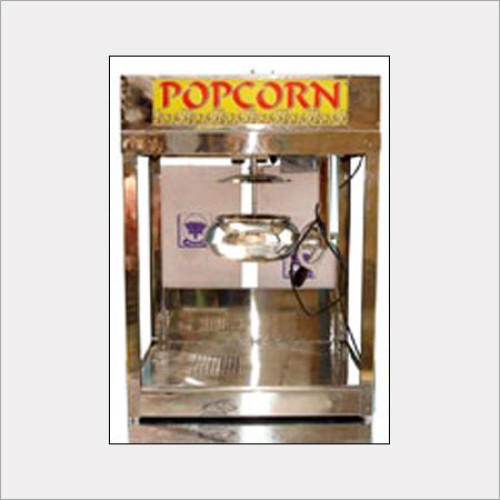 Stainless steel popcorn machine