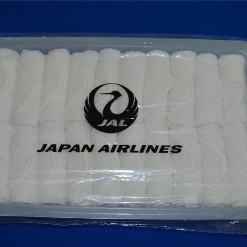 Cotton airline refresher towel