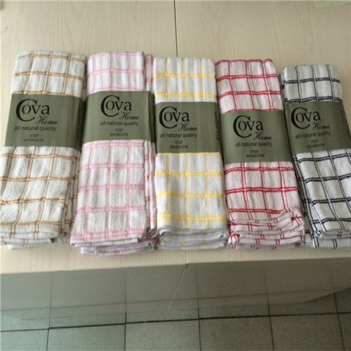 Printed cotton tea towel