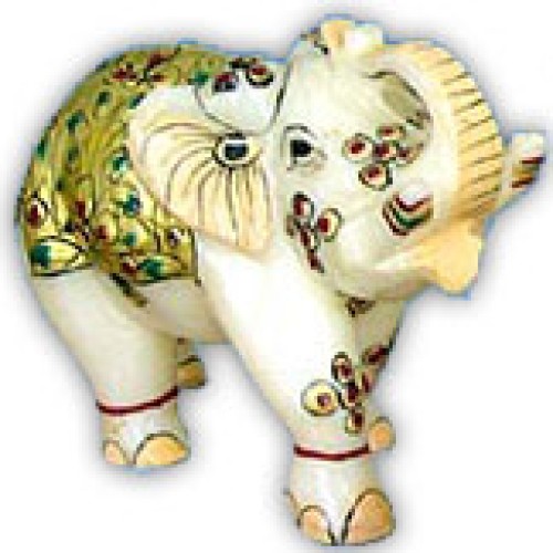 Marble elephants