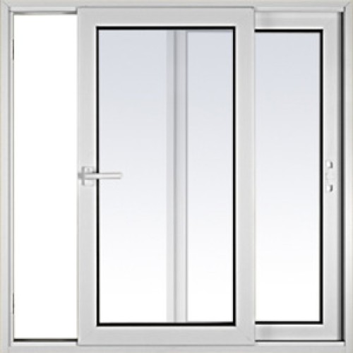 China powder coated aluminum sliding window