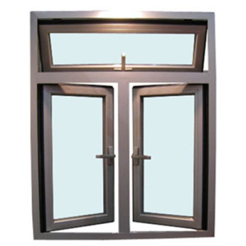 China powder coating aluminium casement window