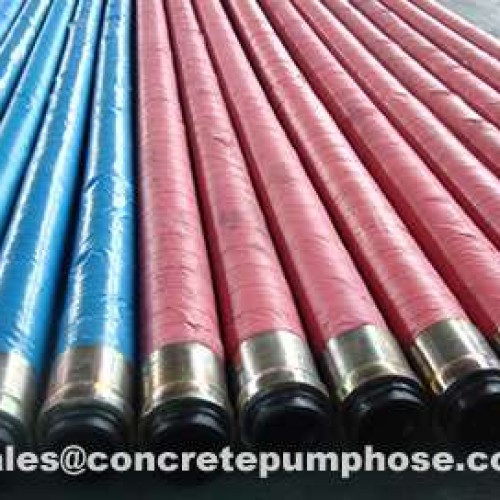 Steel wire reinforced concrete pump hose