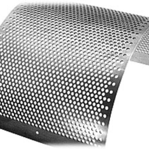 Perforated metal screen