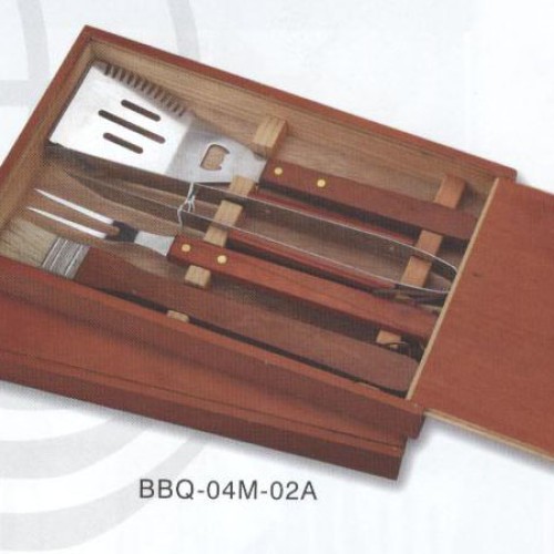 4 pcs bbq tool set