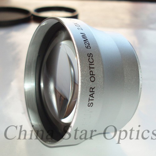 52mm camera telephoto adapter lens
