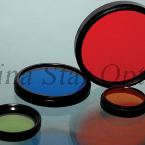 Optical color glass filter