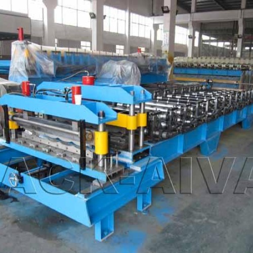 Steel roofing sheets roll forming machines