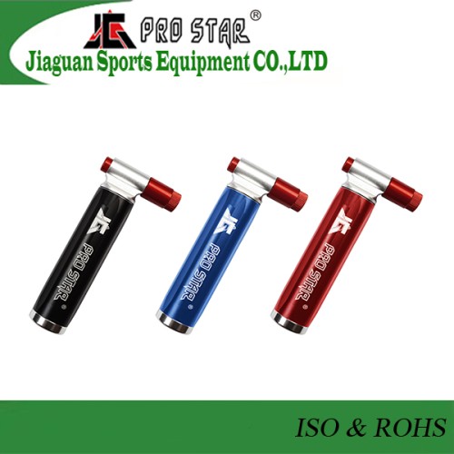 High-end aluminum6063 co2 bicycle inflator fit for unthreaded 16g cartridge with release button