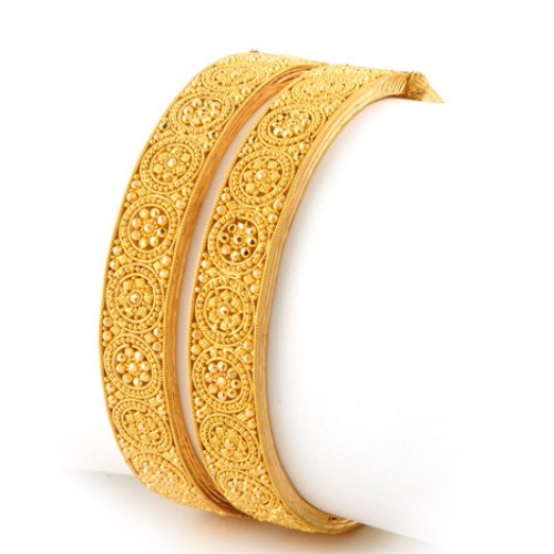 Gold bangles