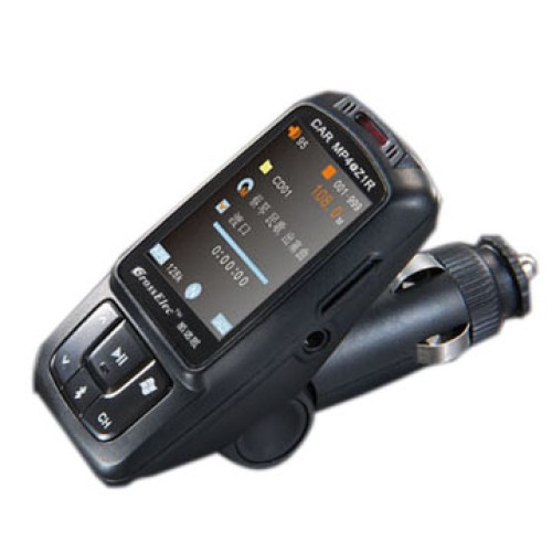 Car mp4 fm modulator with bluetooth