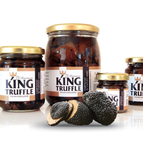 100 % ground black truffle - king truffle - italian excellence
