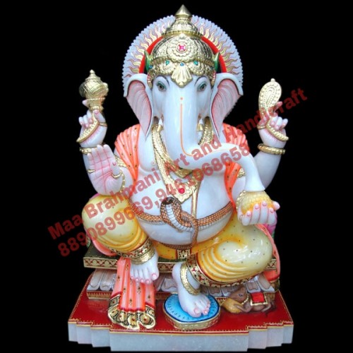 Marble ganesh statue