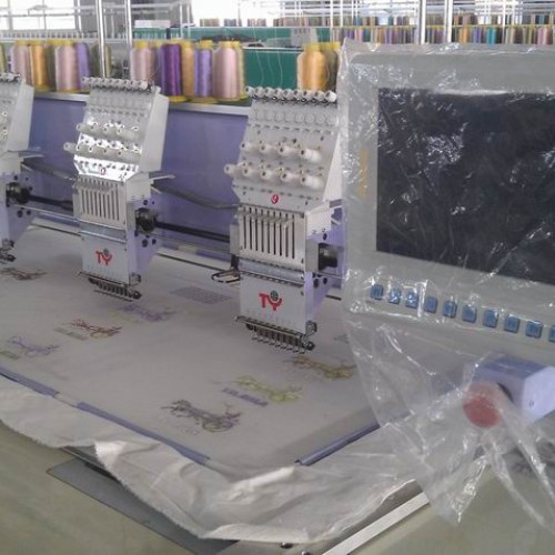 906 flat copmuterized embroidery machine