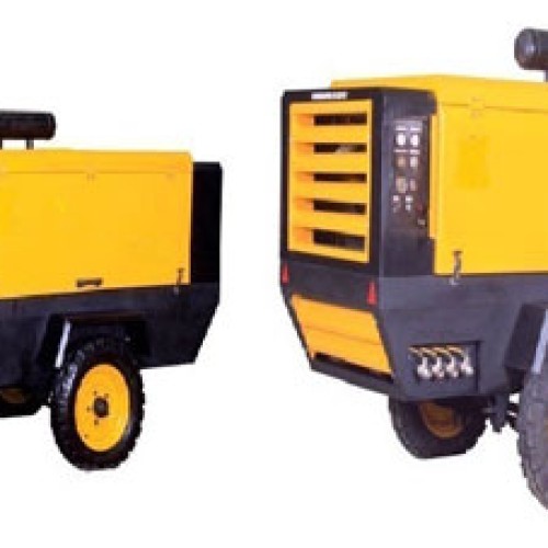 Diesel driven air compressor