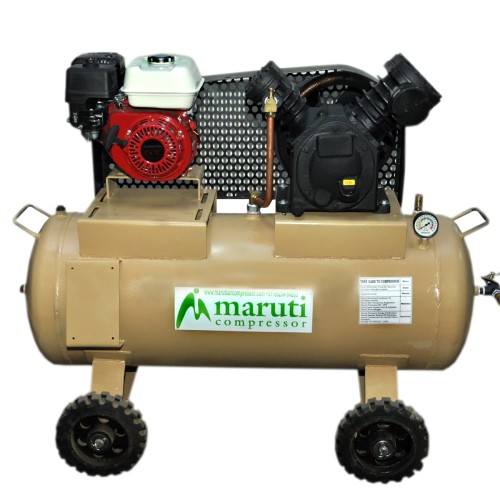 Petrol air compressor