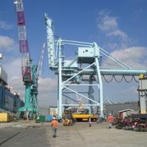 20ton bridge type unloader crane (2