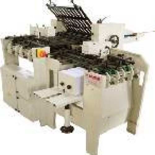 Book paper folding machine