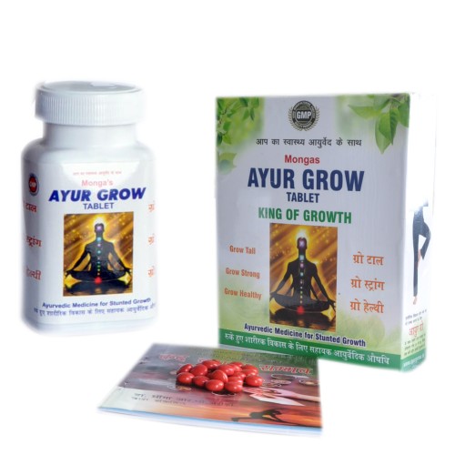 Ayur grow height increase tablets yoga kit