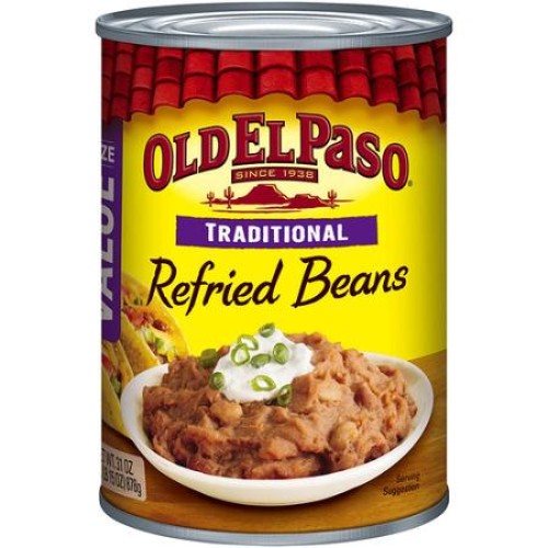 Old el paso traditional refried beans, 31 oz