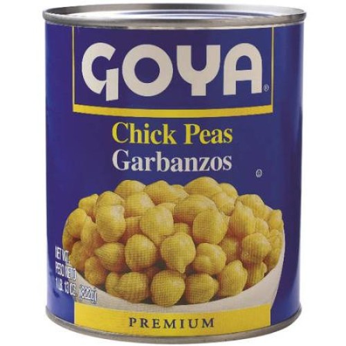 Goya premium chick peas,