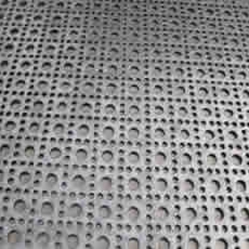 Perforated metal sheet