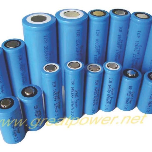 3.7V round li-ion battery 