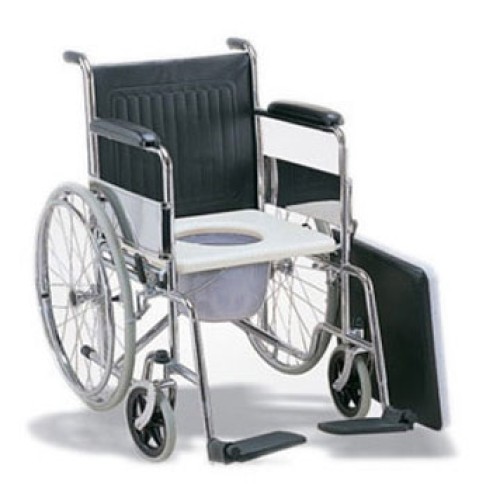 Commode range wheelchair